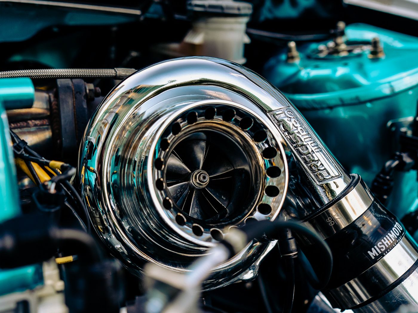 Turbocharger detail